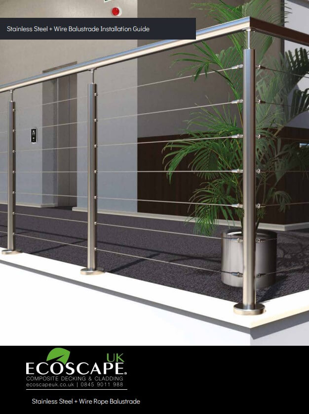 Stainless Steel Balustrade Installation Guide Cover