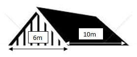 Roof measurements for soakaway